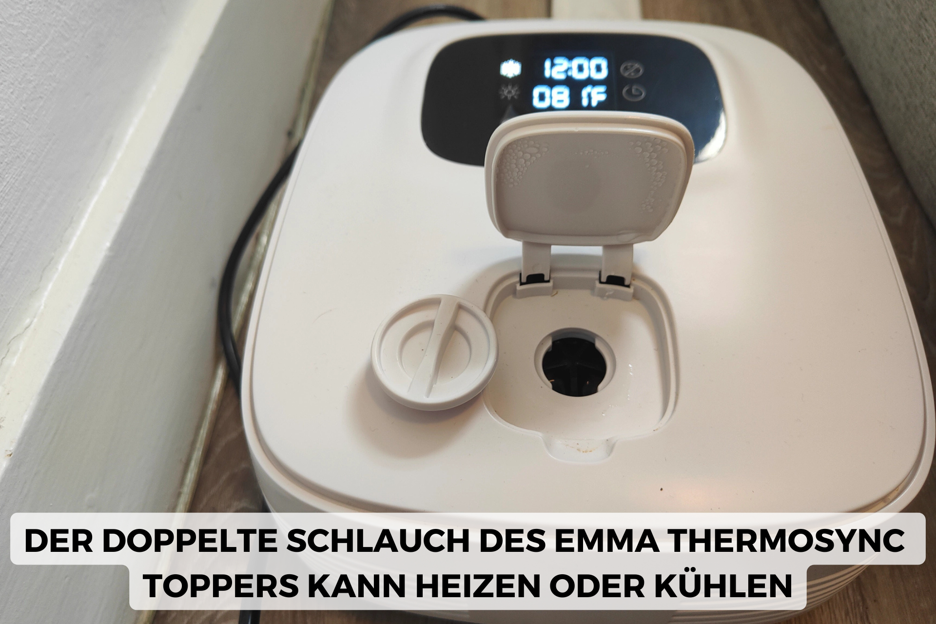Das Kühlgerät zum Emma ThermoSync Topper